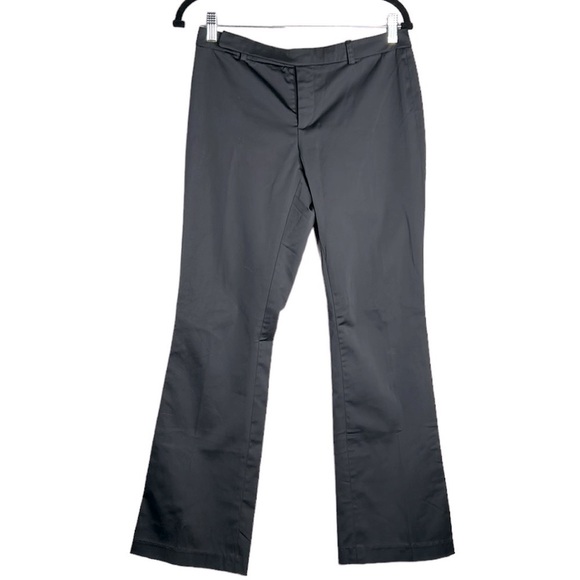 Old Navy Black Stretch Wide Leg Business Career Pants Size 4 - Picture 1 of 8